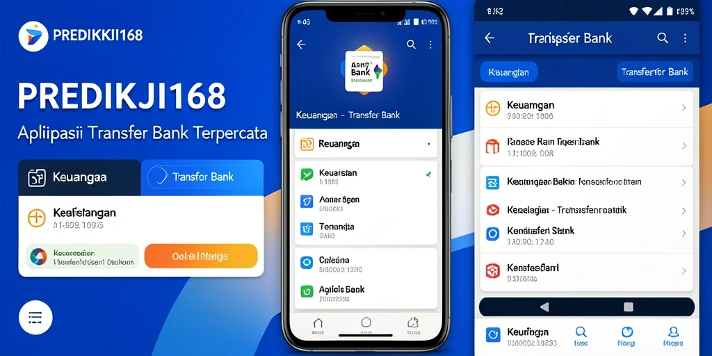 Antarmuka aplikasi Transfer Bank PREDIKSI168 yang mudah digunakan.