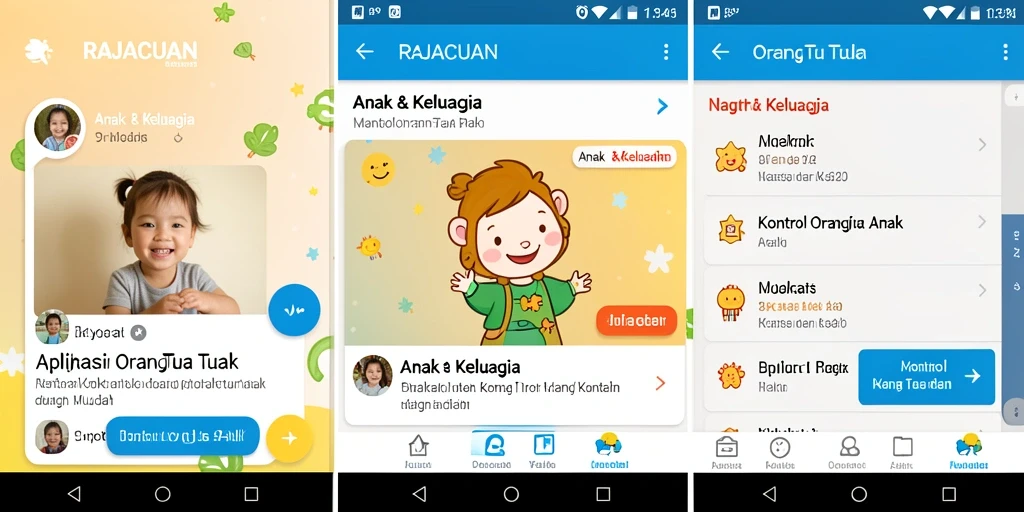 Tampilan antarmuka RAJACUAN yang sederhana dan fungsional.