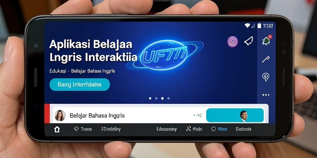 Tampilan antarmuka aplikasi UFO777 yang menarik dan mudah digunakan.